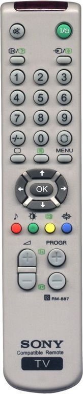 OEM, 0074, Remote control compatible with SONY RM887