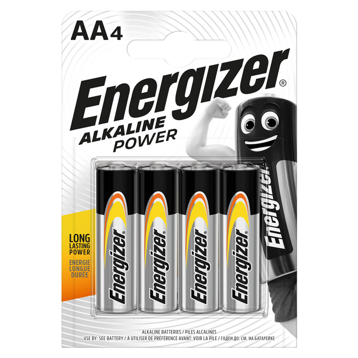 ENERGIZER AA-LR6/4TEM ALKALINE POWER