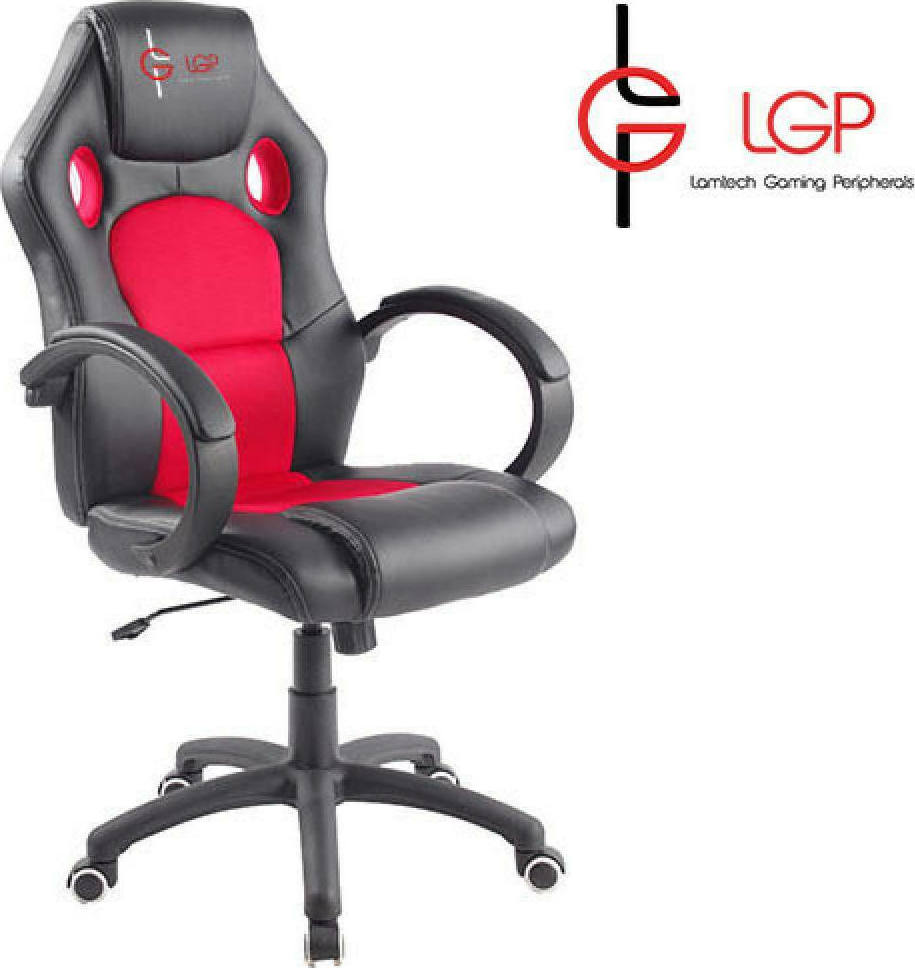Lamtech LGP Kronos Καρέκλα Gaming Κόκκινη