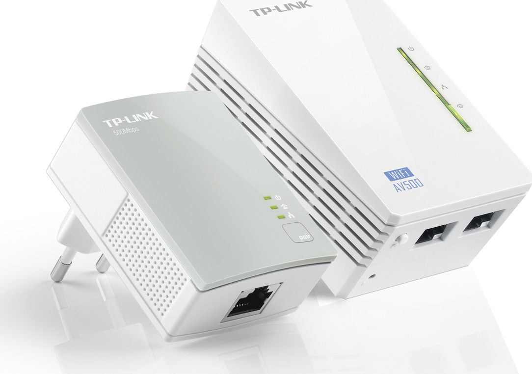 TP-LINK TL-WPA4220KIT v1 Powerline Dual para Wi-Fi 4 y 2 puertos Ethernet