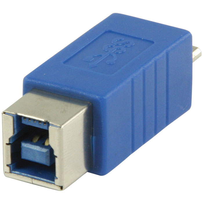 VLCP 61903L USB 3.0 USB B hembra - Adaptador USB micro B macho