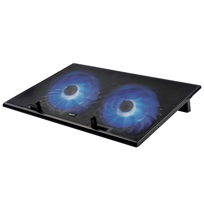 NOD TEMPEST NOTEBOOK COOLER WITH 150mm BLUE LED FAN