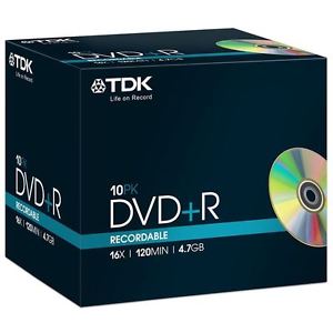 TDK DVD + R