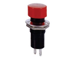BUTTON SWITCH ON-OFF ROUND Φ12 OUTDOOR PATH PB301A RED UNI