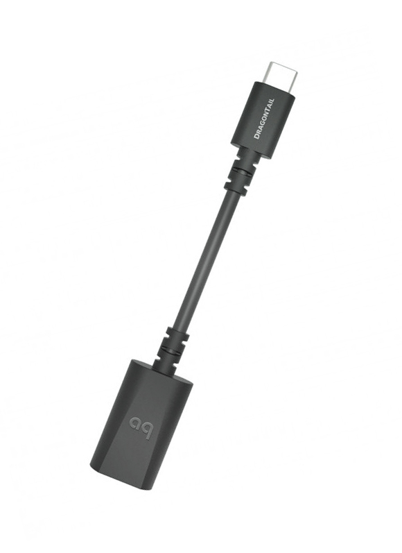 Adaptador AudioQuest DragonTail para teléfonos inteligentes - Usb tipo C (macho) en USB A (hembra)