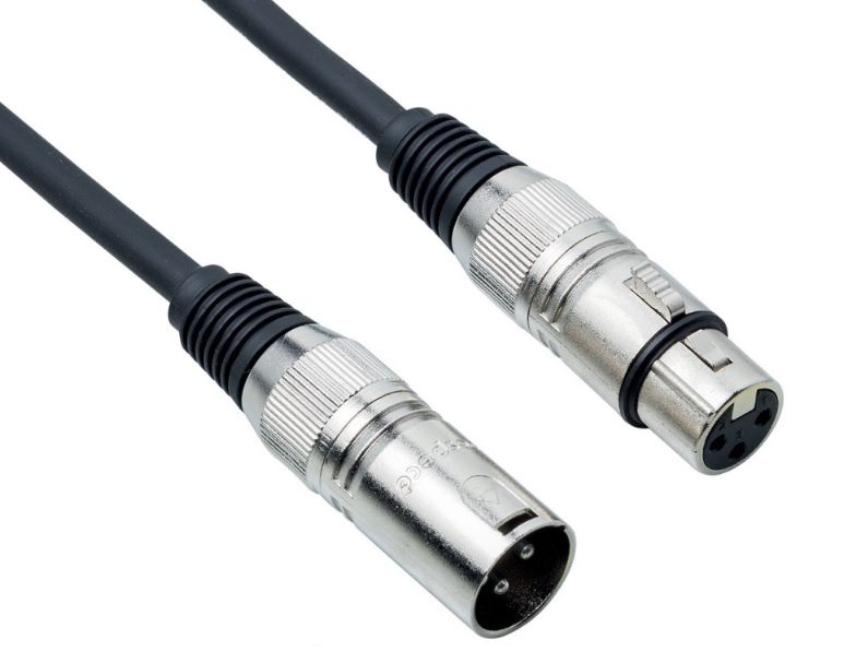 BESPECO IROMB600BK Microphone cable 6m XLR-XLR