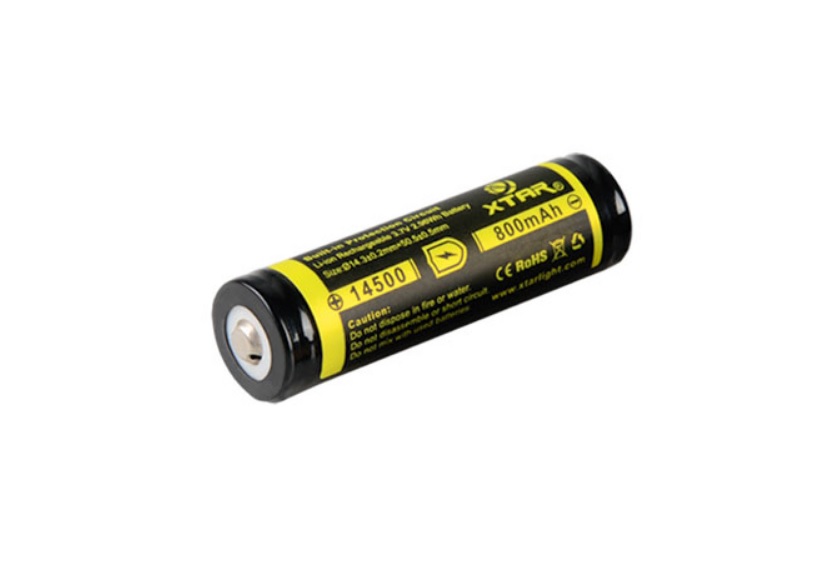 Batería XTAR 14500 800mAh con protección