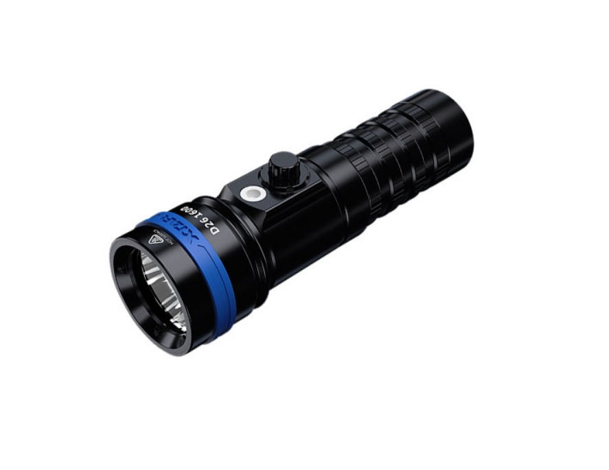 XTAR D26 Diving LED Flashlight 1600lm Full Set