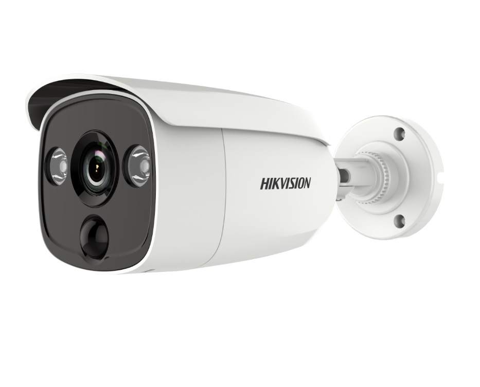 Hikvision DS-2CE12D0T-PIRLO HDTVI Camera 1080p 2.8mm Flashlight