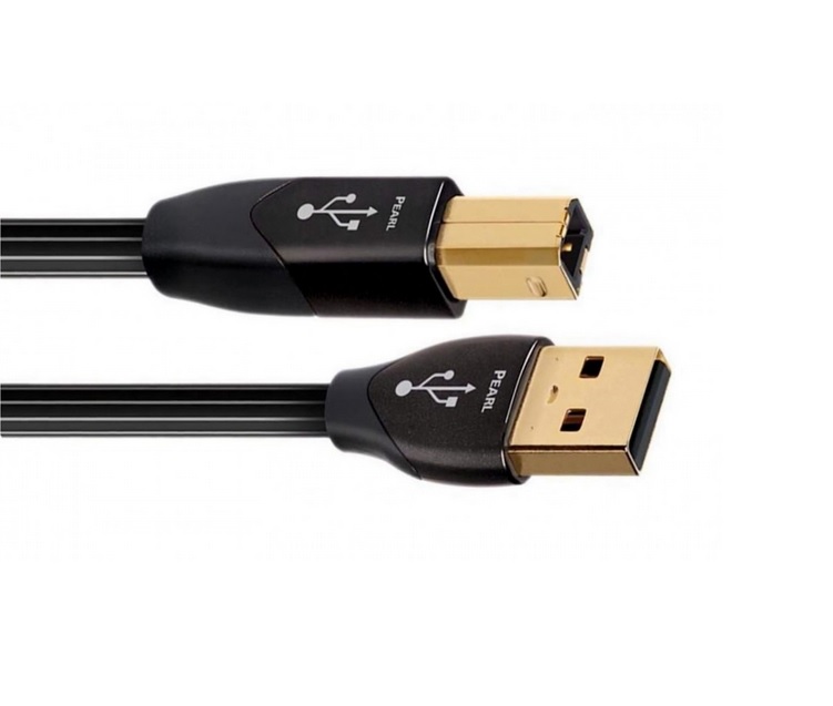 Audioquest Pearl USB 2.0 Type A in B, M / MB 0,75m