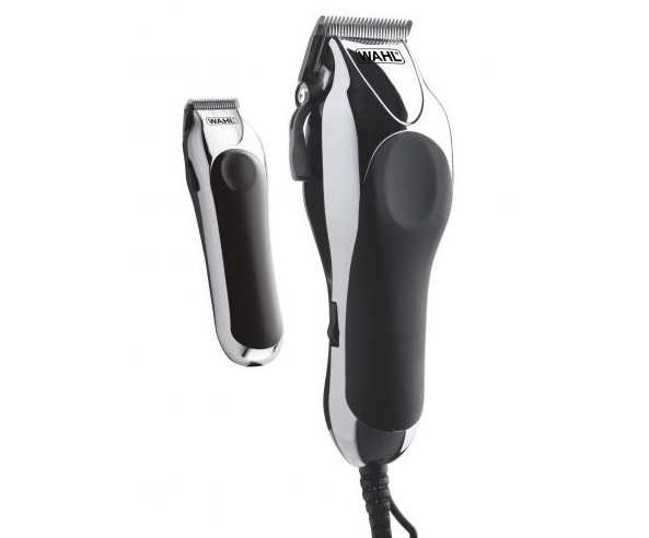 Wahl Deluxe Chrome Pro (79524-2716) Power Trimmer and Battery Trimmer
