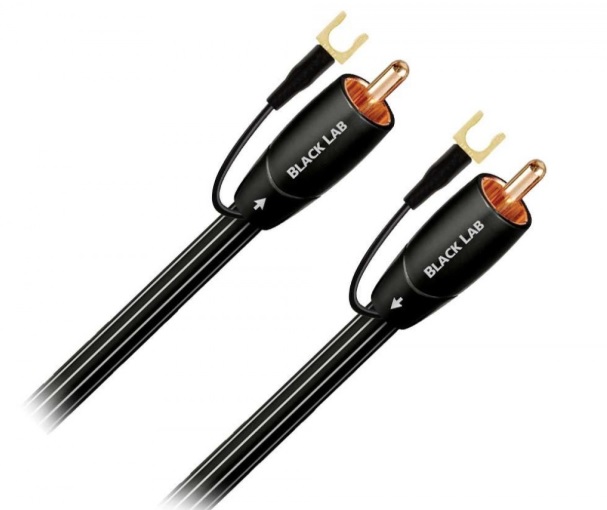 Audioquest Black Lab 3m RCA-RCA Male Cable For Active Subwoofer