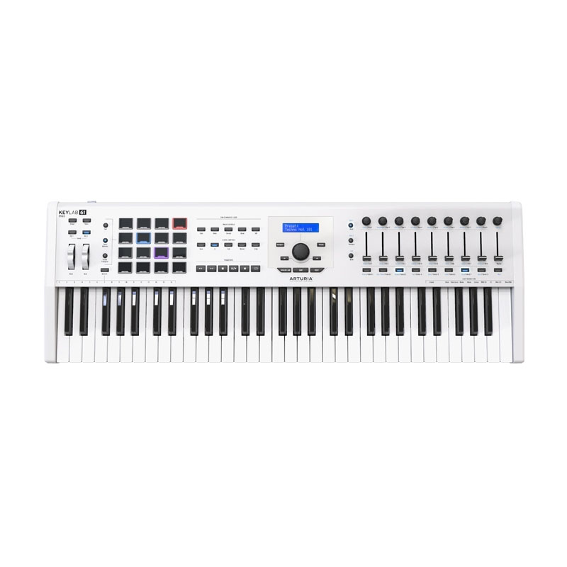 Arturia Keylab 61 MK2 White Midi Keyboard + Δωρο V-Collection 7