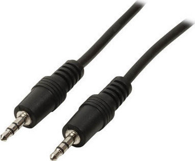 Valueline, VLAP22000B5.00, Cable 5m. Jack 3,5mm male Stereo in 3,5mm male. Stereo