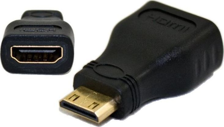 Powertech, CAB-H025, convertidor Mini-HDMI a HDMI M / F