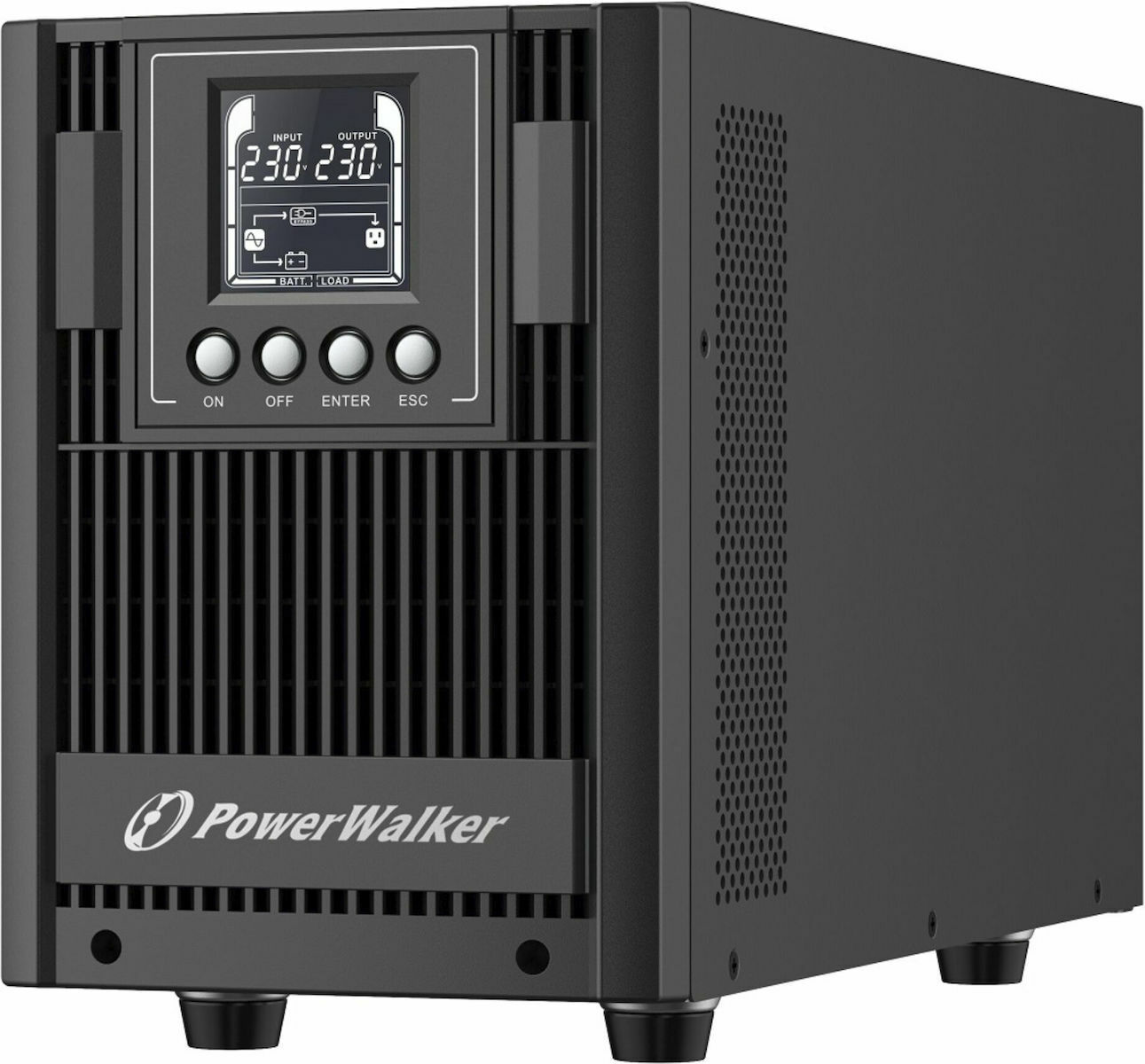 Powerwalker VFI 2000 AT (PS) UPS On-Line 2000VA 1800W με 4 Schuko Πρίζες - 3 Χρόνια Εγγύηση