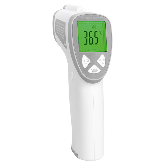 PC-FT 3094 Contactless forehead thermometer white / silver