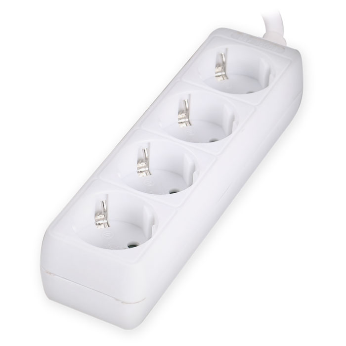 SONORA PSW400 MULTIPLE SOCKET 4 POSITIONS 1,5m WHITE