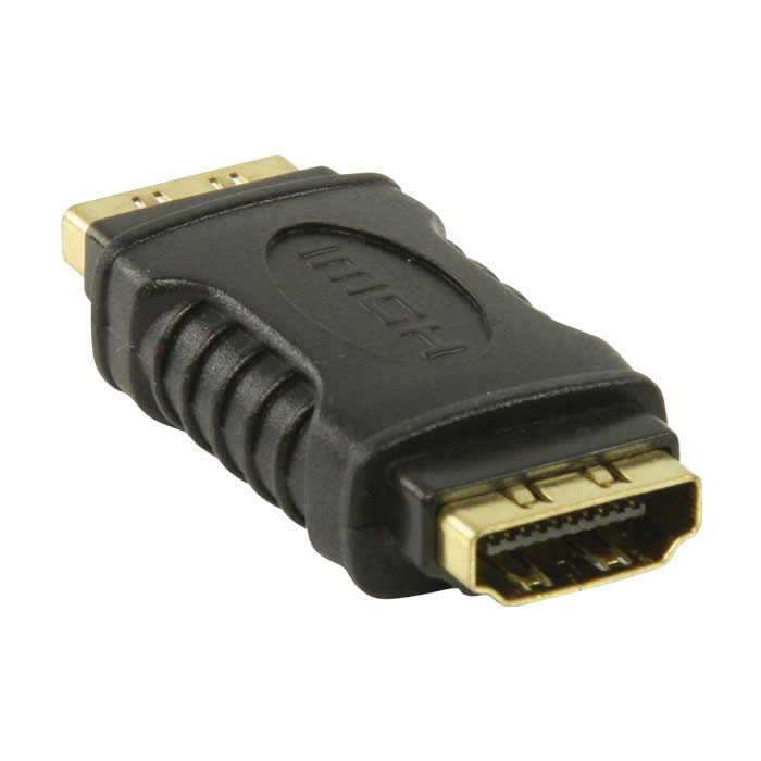 NEDIS CVGP34900BK HDMI Adapter, HDMI Female - HDMI Female, Black