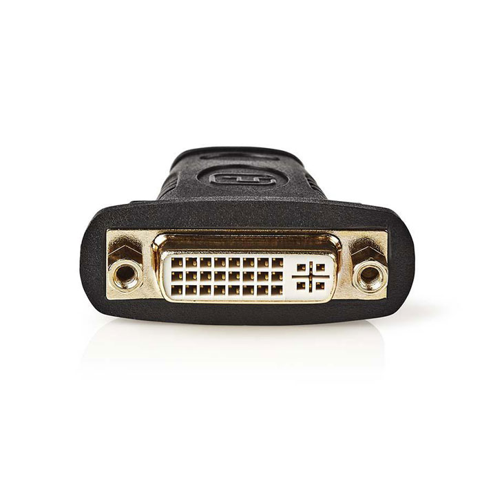 NEDIS CVGP34910BK HDMI-DVI Adapter HDMI Connector-DVI-D 24+1-pin Female Black
