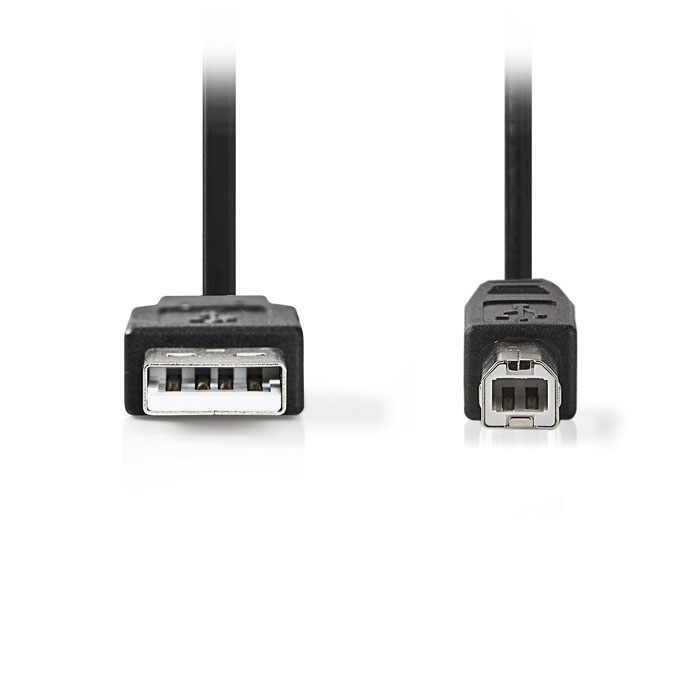 NEDIS CCGT60100BK30 USB 2.0 Cable A Male - USB-B Male 3.0 m Black
