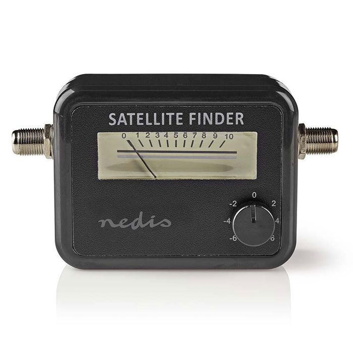 NEDIS SFIND100BK Satellite Finder 950-2400 MHz Sensibilidad de entrada: 83 dB Salida le