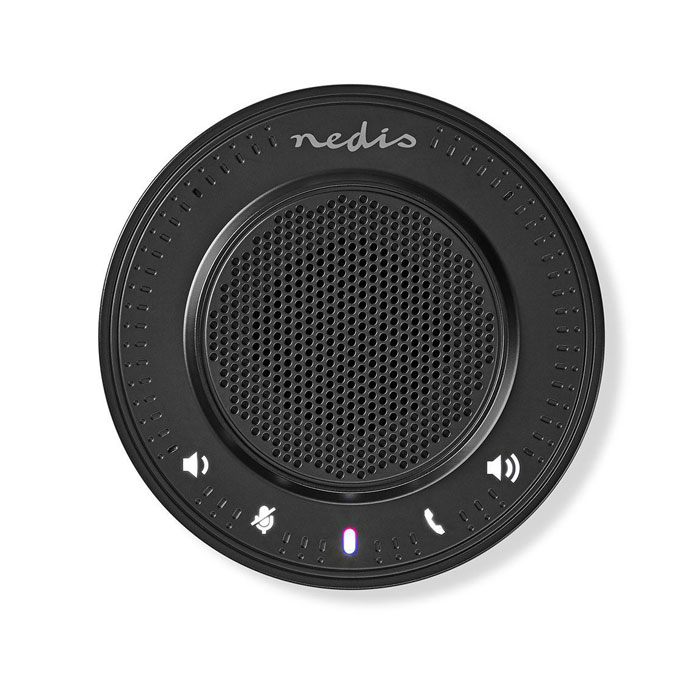 NEDIS CSPR10010BK Conference Speaker 2.5 W Touch Control USB-Powered Black