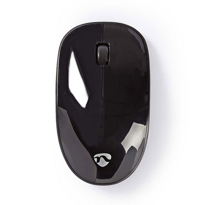 NEDIS MSWS100BK Wireless Mouse 1000 DPI 3-Buttons Black