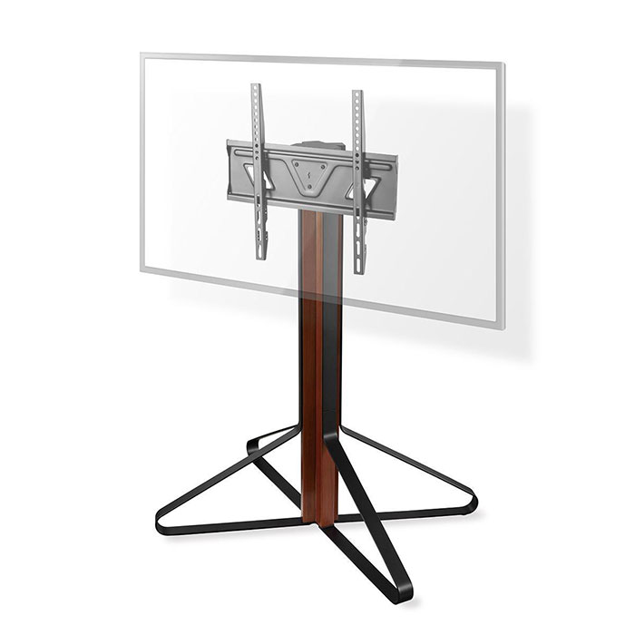 NEDIS TVSM6050BK TV Floor Stand 43 - 65 up to 35 kg Fixed Design Black / Mahoga
