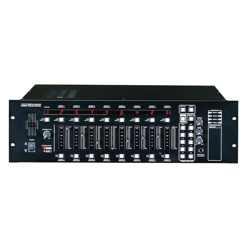 INTER-M PX-8000 AUDIO MATRIX SYSTEM 8X8