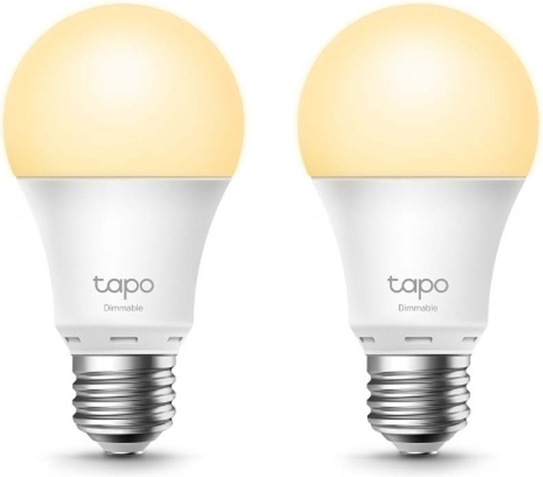 Tp-Link Tapo L510E (2-PACK) Smart Wi-Fi Light Bulb, Dimmable for E27 Socket