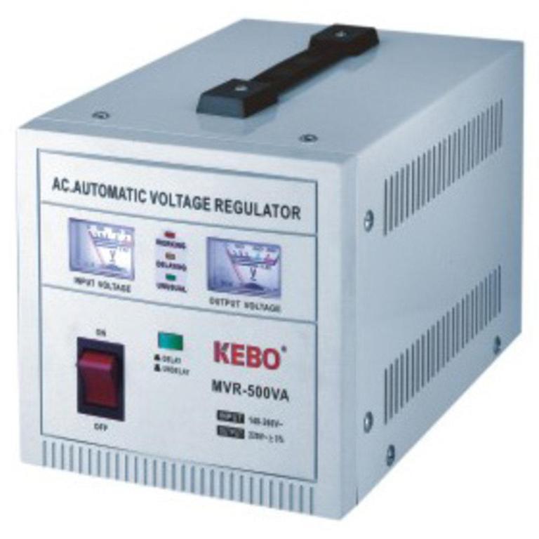 KEBO MVR-500VA Estabilizador de voltaje Servo analógico 500VA