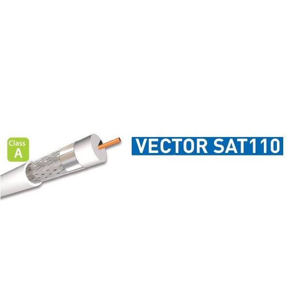 Biokal, VECTOR SAT 110, Καλώδιο TV-SAT, Ομοαξονικό 75Ω, Κλάση Θωράκισης A