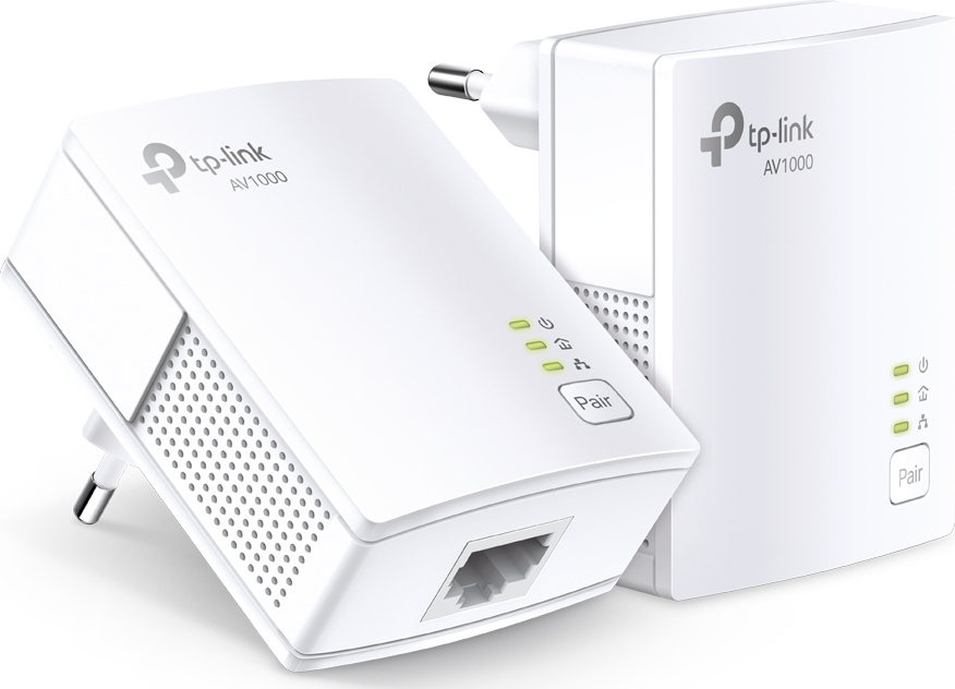TP-LINK TL-PA7017 Kit V4 Powerline Dual for Wired Connection and Gigabit Ethernet Port