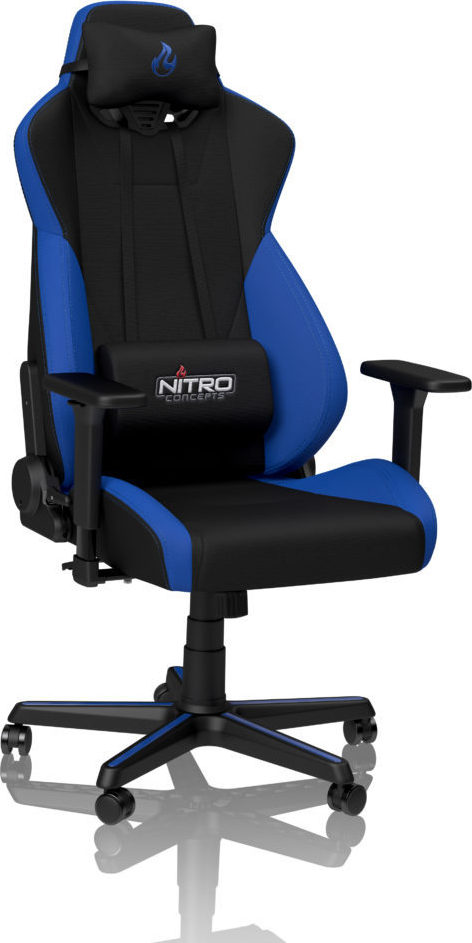 Gaming Chair Nitro Concepts S300 Stealth Black/Galactic Blue (NC-S300-BB)