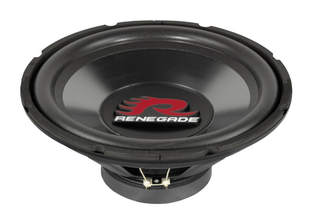 Renegade RXW-124 Subwoofer para coche 12 300W RMS