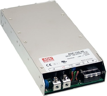 Τροφοδοτικό LED 60A με Προστασία Υπέρτασης RSP1000-12 12V 1000W 01.125.0043 Mean Well