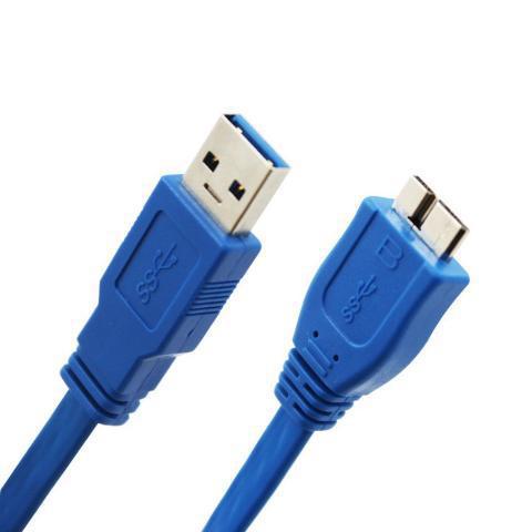 Powertech, CAB-U004, cable USB (M / Micro) 1.5 m para disco duro ex. 2.5