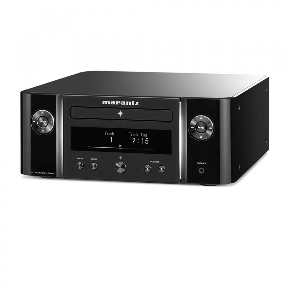 Marantz Melody X (M-CR612) Hi Fi Network CD System με ενισχυτή 2×60 W (ή 4x30W) BLACK