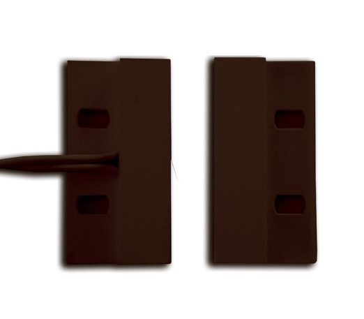ALEPH DC1551 (AL.BR.551.00) Brida de contacto magnético Color marrón (10 piezas)