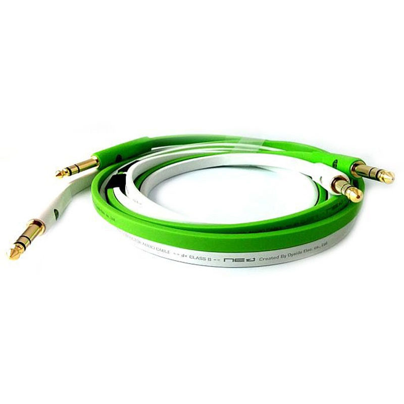 Oyaide d + TRS class B 1.0 m - Cable Balanced Jack male 6.3 - Balanced Jack male 6.3