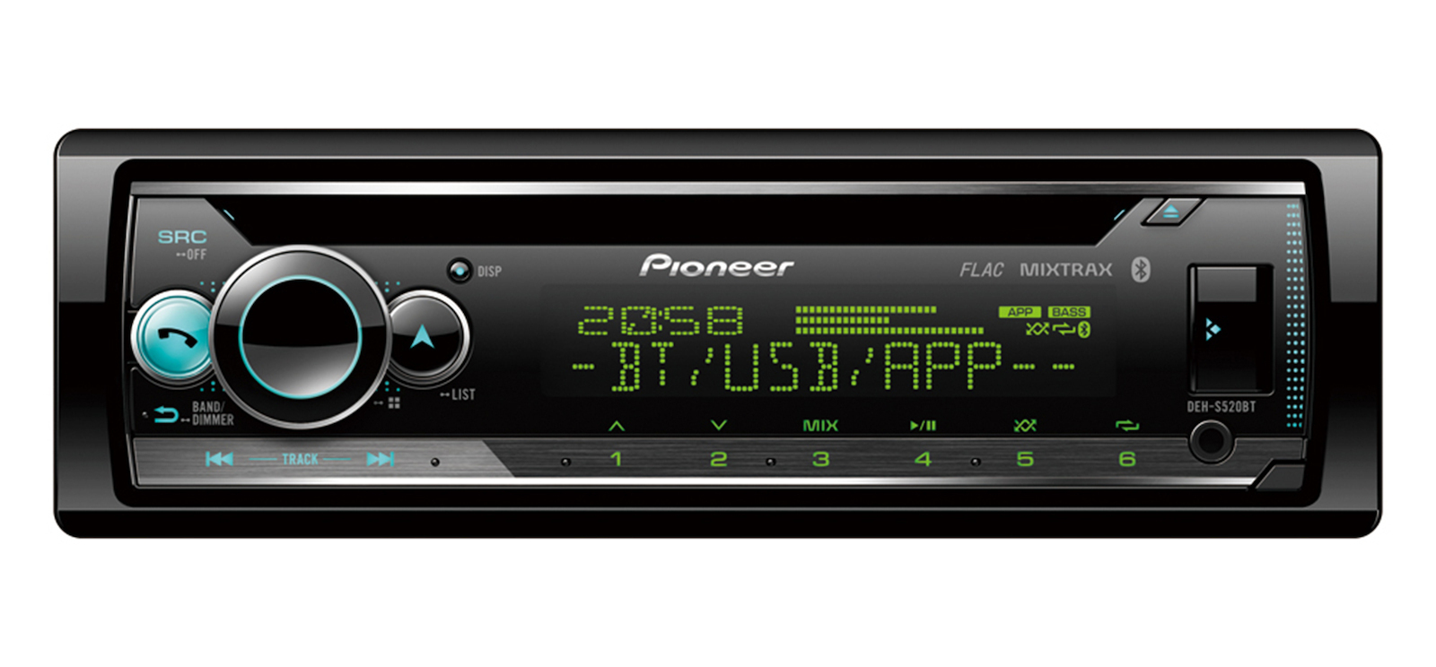 Ράδιο CD/MP3/USB/BT Pioneer DEH-S520BT