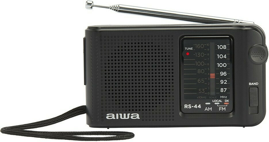 Aiwa RS-44 Batería Radio Negro