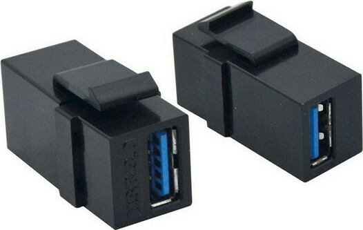 VALUE 25.99.8207-20 Keystone USB 3.2 Μαύρο