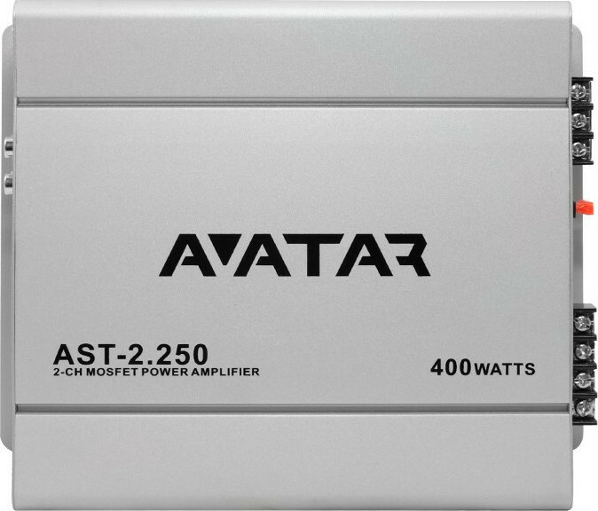 Avatar AST 2.250 Amplificador de Coche de 2 Canales (Clase A/B)