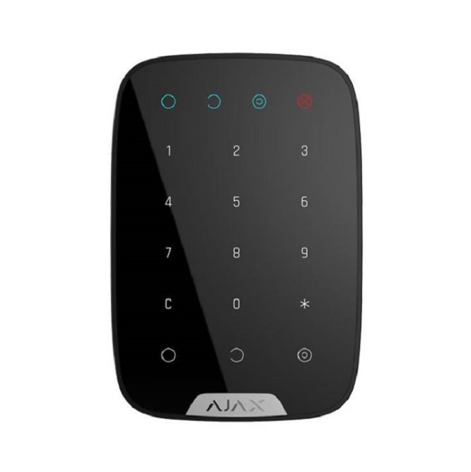 Ajax KeyPad (8722) Black Ασύρµατο Πληκτρολόγιο Αφής