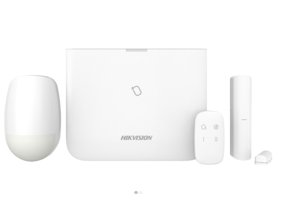 AX PRO DS-PWA96-Kit-WE (868MHz) Blanco, KIT de alarma LAN integrada, Wi-Fi, 3G / 4G