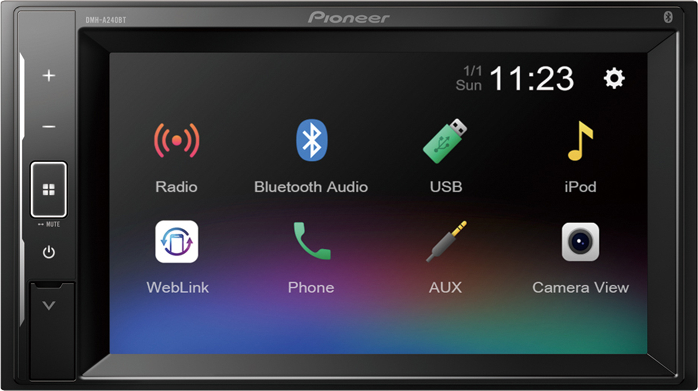 Monitor multimedia para coche 2DIN - Pioneer DMH-A240BT
