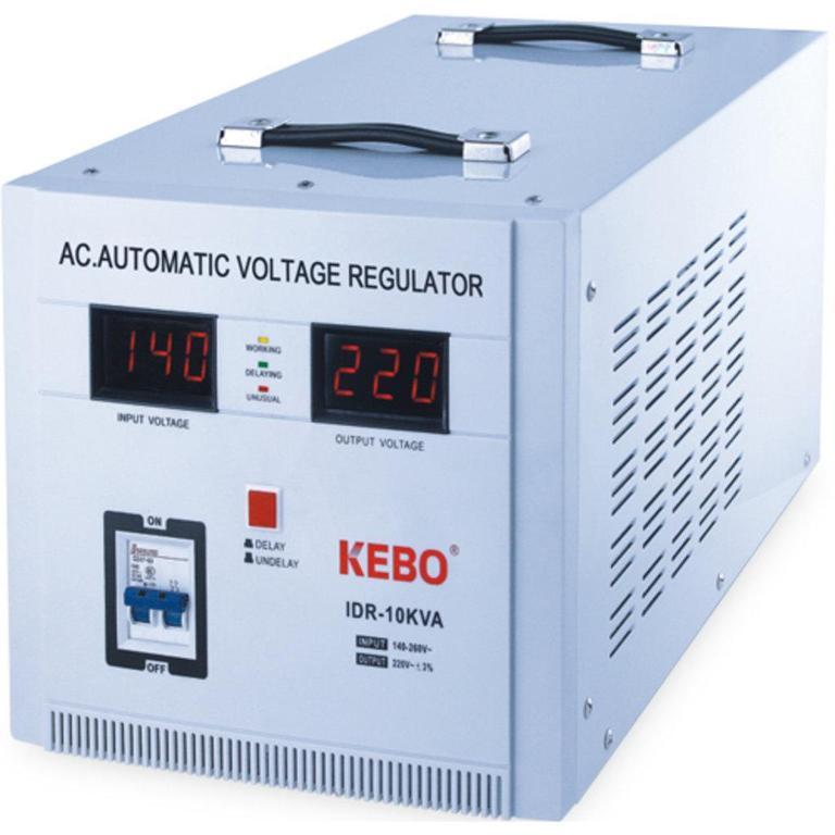 Estabilizador - Regulador de voltaje 10KVA Servo digital (IDR) Kebo IDR-10000VA