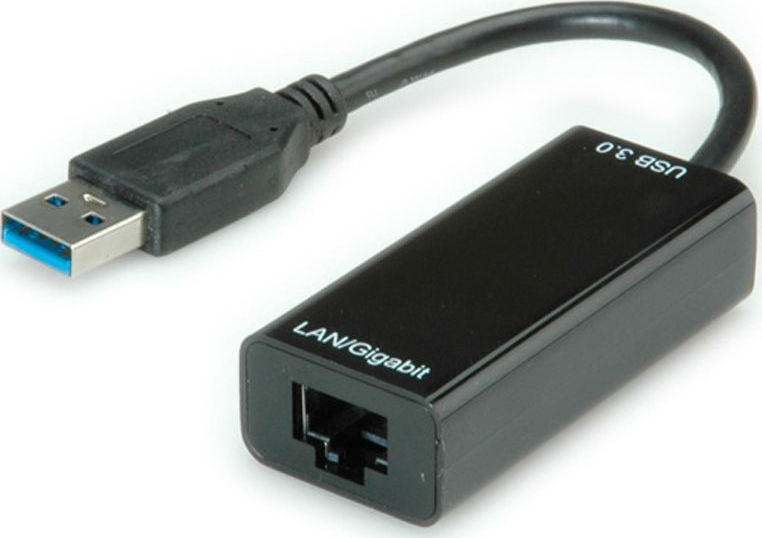 Value 12.99.1105 USB 3.0 Αντάπτορας Δικτύου για Ενσύρματη σύνδεση Gigabit Ethernet